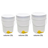 Maxbell Honey Pail Syrup Storage Portable Honey Bottling Bucket for Home Improvement 15L