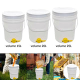 Maxbell Honey Pail Syrup Storage Portable Honey Bottling Bucket for Home Improvement 15L