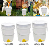 Maxbell Honey Pail Syrup Storage Portable Honey Bottling Bucket for Home Improvement 15L