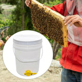Maxbell Honey Pail Syrup Storage Portable Honey Bottling Bucket for Home Improvement 15L