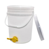 Maxbell Honey Pail Syrup Storage Portable Honey Bottling Bucket for Home Improvement 15L