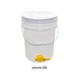 Maxbell Honey Pail Syrup Storage Portable Honey Bottling Bucket for Home Improvement 20L