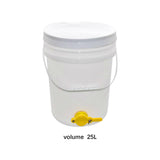 Maxbell Honey Pail Syrup Storage Portable Honey Bottling Bucket for Home Improvement 25L