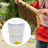 Maxbell Honey Pail Syrup Storage Portable Honey Bottling Bucket for Home Improvement 25L