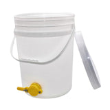 Maxbell Honey Pail Syrup Storage Portable Honey Bottling Bucket for Home Improvement 25L