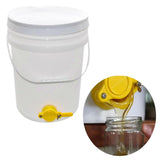 Maxbell Honey Pail Syrup Storage Portable Honey Bottling Bucket for Home Improvement 25L