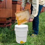 Maxbell Honey Pail Syrup Storage Portable Honey Bottling Bucket for Home Improvement 25L