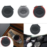 Maxbell Single Watch Jewelry Case Portable Versatile for Pendant Necklace Mother Day Black