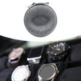 Maxbell Single Watch Jewelry Case Portable Versatile for Pendant Necklace Mother Day Gray