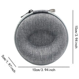 Maxbell Single Watch Jewelry Case Portable Versatile for Pendant Necklace Mother Day Gray