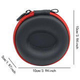 Maxbell Single Watch Jewelry Case Portable Versatile for Pendant Necklace Mother Day Red