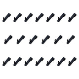 Maxbell 20x Gridwall Hooks Organize Tools Pegboard Hook for Workbench Camping Hiking Black