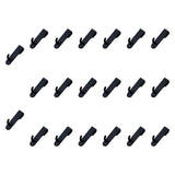 Maxbell 20x Gridwall Hooks Organize Tools Pegboard Hook for Workbench Camping Hiking Black