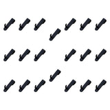 Maxbell 20x Gridwall Hooks Organize Tools Pegboard Hook for Workbench Camping Hiking Black