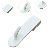 Maxbell 20x Gridwall Hooks Organize Tools Pegboard Hook for Workbench Camping Hiking White