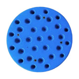 Maxbell Stool Seat Replacement Accessory Plastic Stool Seat for College Canteen Home Blue 30cm