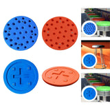 Maxbell Stool Seat Replacement Accessory Plastic Stool Seat for College Canteen Home Blue 30cm