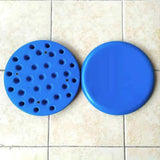 Maxbell Stool Seat Replacement Accessory Plastic Stool Seat for College Canteen Home Orange 30cm