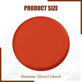 Maxbell Stool Seat Replacement Accessory Plastic Stool Seat for College Canteen Home Orange 32cm