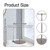 Maxbell Rotating Necklace Holder Non Slip Jewelry Tower for Retail Boutique