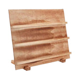 Maxbell Wooden Earring Display Stand Earring Card Holder for Dorm Tradeshow Home Use 3 Tier