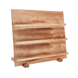 Maxbell Wooden Earring Display Stand Earring Card Holder for Dorm Tradeshow Home Use 3 Tier