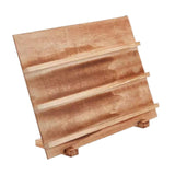 Maxbell Wooden Earring Display Stand Earring Card Holder for Dorm Tradeshow Home Use 3 Tier