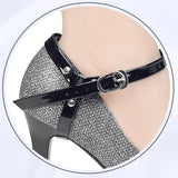 Maxbell High Heels Shoe Strap Shoe Belt for Anti Loose for Parties Office Graduation A
