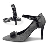 Maxbell High Heels Shoe Strap Shoe Belt for Anti Loose for Parties Office Graduation B