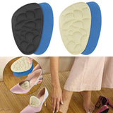 Maxbell 8Pcs Metatarsal Pads All Day Comfort Non Slip Reusable Ball of Foot Cushions Black