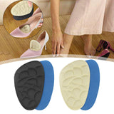 Maxbell 8Pcs Metatarsal Pads All Day Comfort Non Slip Reusable Ball of Foot Cushions Black