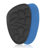 Maxbell 8Pcs Metatarsal Pads All Day Comfort Non Slip Reusable Ball of Foot Cushions Black