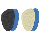 Maxbell 8Pcs Metatarsal Pads All Day Comfort Non Slip Reusable Ball of Foot Cushions Black