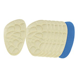 Maxbell 8Pcs Metatarsal Pads All Day Comfort Non Slip Reusable Ball of Foot Cushions Apricot