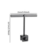 Maxbell Sign Holder Clamp Utility Merchandise Signs for Store Supermarket Exhibition Black
