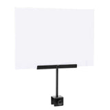 Maxbell Sign Holder Clamp Utility Merchandise Signs for Store Supermarket Exhibition Black