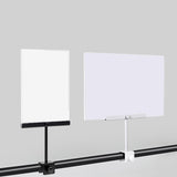 Maxbell Sign Holder Clamp Utility Merchandise Signs for Store Supermarket Exhibition Black