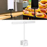 Maxbell Sign Holder Clamp Utility Merchandise Signs for Store Supermarket Exhibition White