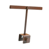 Maxbell Sign Holder Clamp Utility Merchandise Signs for Store Supermarket Exhibition Gold