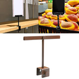 Maxbell Sign Holder Clamp Utility Merchandise Signs for Store Supermarket Exhibition Gold