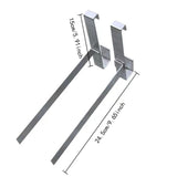 Maxbell 2x Beehive Frame Holder Accessory Bee Hive Frame Grip Tool for Home Workshop 24.5cmx15cm