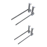 Maxbell 2x Beehive Frame Holder Accessory Bee Hive Frame Grip Tool for Home Workshop 24.5cmx15cm