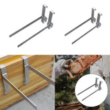 Maxbell 2x Beehive Frame Holder Accessory Bee Hive Frame Grip Tool for Home Workshop 24.5cmx15cm