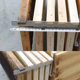Maxbell 2x Beehive Frame Holder Accessory Bee Hive Frame Grip Tool for Home Workshop 24.5cmx15cm