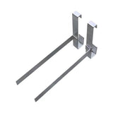 Maxbell 2x Beehive Frame Holder Accessory Bee Hive Frame Grip Tool for Home Workshop 24.5cmx11cm