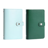 Maxbell Money Saving Book Large Capacity Organizer for Collectors Planning Budgeting Blue