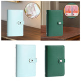 Maxbell Money Saving Book Large Capacity Organizer for Collectors Planning Budgeting Blue