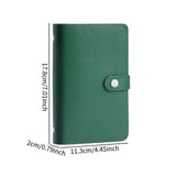 Maxbell Money Saving Book Large Capacity Organizer for Collectors Planning Budgeting Green