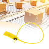 Maxbell 100Pcs Serialized Flag Numbered Cable Zip Ties Multipurpose Label Cable Ties