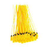 Maxbell 100Pcs Serialized Flag Numbered Cable Zip Ties Multipurpose Label Cable Ties